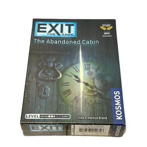 EXIT The Game: The Abandoned Cabin - KOSMOS Mystery Board Game - NEW